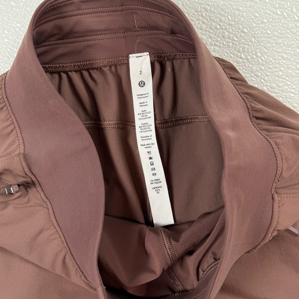 Lululemon License to Train High-Rise Short 4" Dark Oxide Size 2‎ W7CPYS - Picture 11 of 15